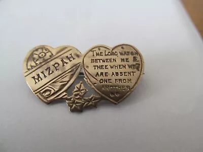 Mizpah Sweetheart Brooch Ww1 • £10