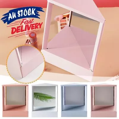 Non Reversing Cosmetic Stand Mirror True Reflection Vanity Makeup Mirror Home • $27.26