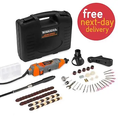 £27.99 • Buy Rotary Multi Tool 135W With 80pc Accessory Set Storage Case Dremel Compatible