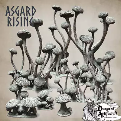 Amanita Fungi Forest Set - Asgard Rising Miniatures - Wargaming D&D DnD • $189.62