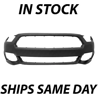 NEW Primered Front Bumper Cover Fascia For 2015-2017 Ford Mustang 15-17 W/o Tow • $117.59