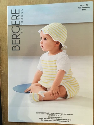£1.50 • Buy Knitting Pattern, Girl's Dress, Hat & Bootees, Cotton Fifty, 3-24 Months