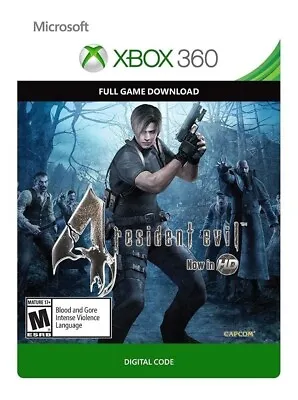 [NO GAME SOLD] Resident Evil 4 HD Achievements Completion Xbox 360 • $43.39