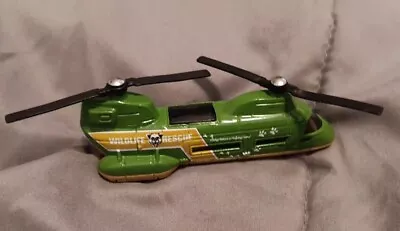 2001 Wildlife Rescue Transport Helicopter Matchbox Die-cast Toy  • $5