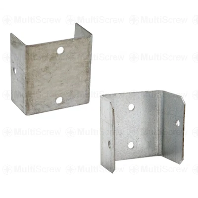 £7.99 • Buy 44mm 50mm GALVANISED FENCE & TRELLIS CLIPS / BRACKET PANEL FIXING DECKING