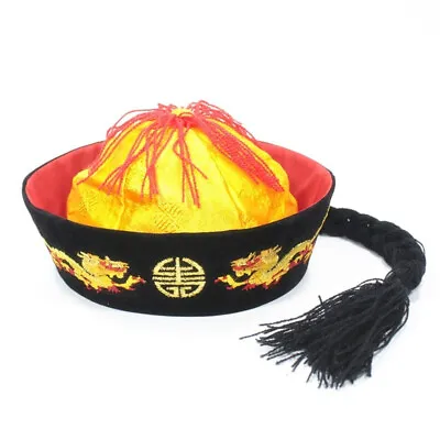 China Qing Dynasty Emperor Tang Costume Cap Landlord Chinese Traditional Cap • $21.46