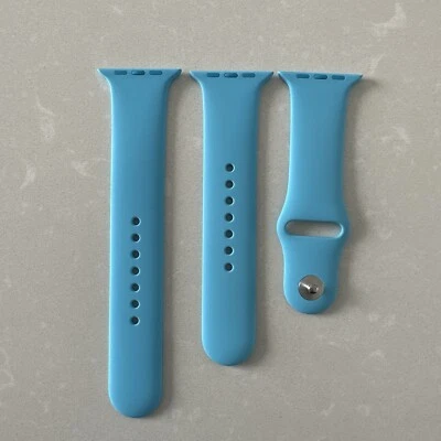 $19 • Buy GENUINE APPLE WATCH Silicone Sport Strap Band For IWatch 40/42mm Series 876543SE