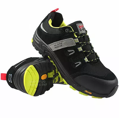 Mens Vibram Safety Boots Composite Toe Cap Work Boots Hiker Shoes Trainers Uk Sz • £19.95