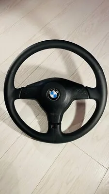BMW Leather Sport Steering Wheel 1161015 E30 E31 E32 E34 E36 • $431.74