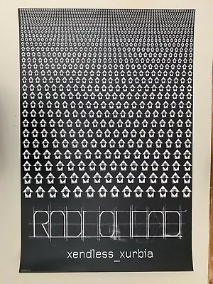 $49.99 • Buy Radiohead,”xendless Xurbia, Rare Authentic Licensed 2006 Poster