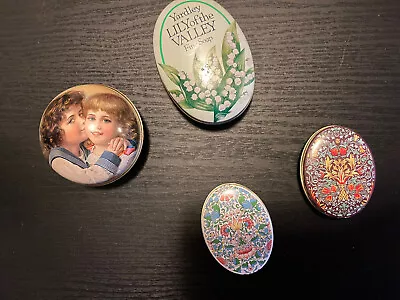 Vintage  Soap Bars Tins Miniature - Set William Morris Yardely & Bronnley • $25