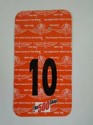 1992 Indianapolis 500 Pit Badge #10 Back-up Card Credential  • $14.99