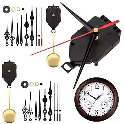 Quartz Wall Clock Pendulum Swing Movement Mechanism DIY Kit Repair Parts • $9.83
