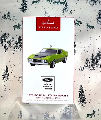 2023 Hallmark Christmas Ornament 1973 Ford Mustang Mach 1 #33 Classic American • $17.49