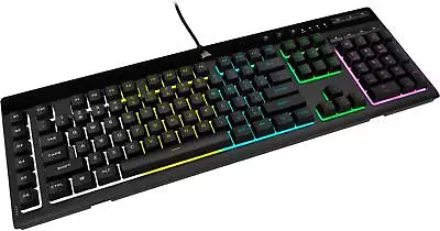 Corsair K55 RGB Pro Wired CH-9226765 Gaming Keyboard - Black • $24.99