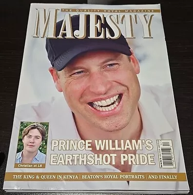 Majesty The Quality Royal Magazine Volume 44 No 12 Prince William • $9.95