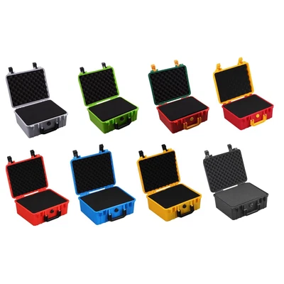 Toolbox Storage Case With Foam Insert Suitcase For Camera Electrician Garage • £37.88