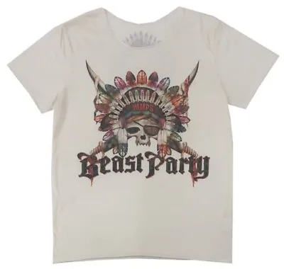 VAMPS(HYDE L'Arc-en-Ciel)T-shirt VAMPS LIVE 2016 BEAST PARTY Size L White • $35