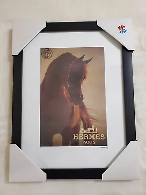 Fairchild Paris Hermes Horse Western Vintage Frame Wall Art 17 X 13 Print 29/100 • $44.99