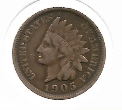 £2.14 • Buy 1905 Rare 100 Year Old Indian Head Penny Liberty Shield Cent US Collection Coin