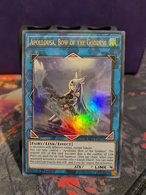 Yu-Gi-Oh! TCG Apollousa Bow Of The Goddess Magnificent Mavens MAMA-EN075 1st... • $7.50