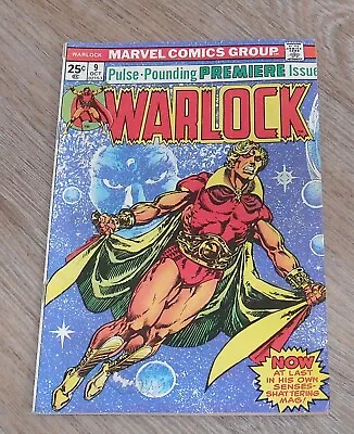 WARLOCK # 9 MARVEL COMICS October 1975 JIM STARLIN Vs MAGUS SERIES REBOOT • $9.99