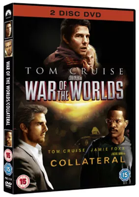 Collateral/War Of The Worlds DVD (2009) Tom Cruise Spielberg (DIR) Cert 15 2 • £2.18