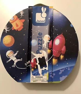 Janod SPACE PUZZLE Kids Toddler Educational Toy 4-7y 36pices Boxed New 92x62cm • £7