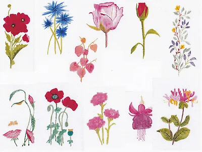 £3 • Buy Handmade / Hand Painted Flower Greetings Cards Using Watercolour Paint
