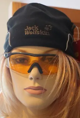 Jack Wolfskin Stormlock Cap Hat Unisex Size M /L RRP £18 New Black Outdoor • £9.99