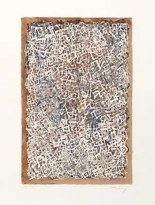 Mark Tobey Confusion Lithograph Signed And Numbered In Pencil • $3000