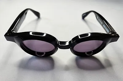 Factory900 Retro Future Rf-003 Col. 001 Black Unisex Sunglasses Made In Japan • $300