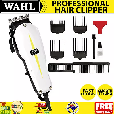 Wahl Super Taper Professional Hair Clipper Electric Clippers Hair Trimmer Kit • $131.38