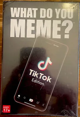 $23.15 • Buy What Do You MEME? Tik Tok Edition New Sealed Adult Party Game