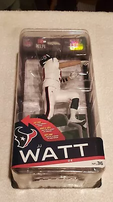 Mcfarlane Nfl 36 Jj Watt Silver Collector Level Chase #735/1000 Houston Texans • $39.99