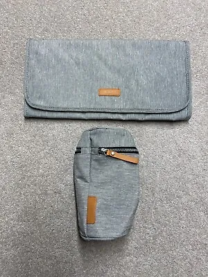 Bababing Changing Bag & Mat Grey Baby • £11.99