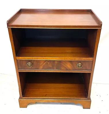 Reprodux BEVAN FUNNELL Mahogany Lamp Stand Bookcase TV Stand Bedside Cabinet • £195