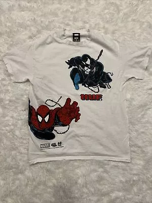 HUF X Marvel Spiderman Venom Face Off Shirt Size M • $29.99