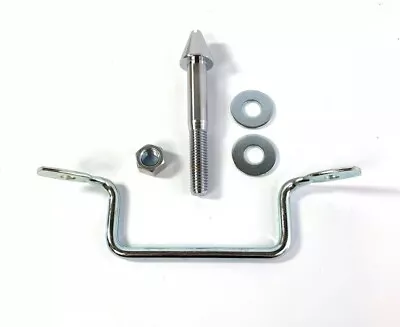 Hood Latch Pin & Safety Catch W/ Nut & Washer For 1965-66 Ford Mustang  • $23.99