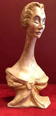 Mannequin Counter Display Vintage Antique Bust Head Deco 40’s 50’s Store • $1200