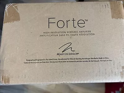 MartinLogan Forte Wireless Amplifier Multi Room Digital Music System - Black • $375