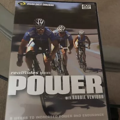 RealRides Power With Robbie Ventura Vision Quest Coaching CycleOps DVD S1 • $3.49