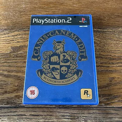 Canis Canem Edit / Bully (Sony PlayStation 2 2006) - Instructions And Map • £7.02