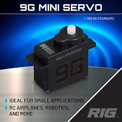 RIG 9G (9.8g) Mini Servo • $4.99