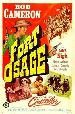 £3.50 • Buy Fort Osage Starring Rod Cameron  - Public Domain - Disc Only
