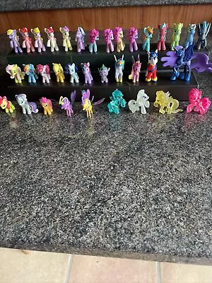 My Little Pony Figures Toys Rainbow Dash Pinkie Pie Applejack 35 X Bundle Set • £17.49