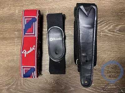 3 X Guitar Strap Pack -  Fender Dimarzio • $39