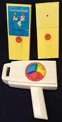 Vintage Fisher-Price Movie Viewer #460~Sesame Street Show & Lonesome Ghosts • $25