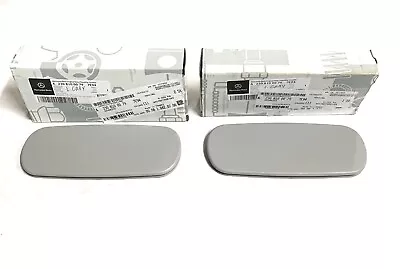 03-12 OEM Mercedes R230 SL500 SL600 SL55 Set Of Gray  Sun Visor Vanities • $395.95