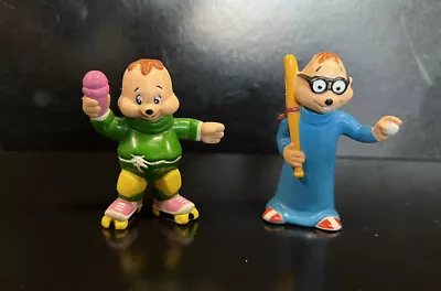 Vintage 1983 Theodore & Simon Figure Alvin And The Chipmunks PVC Toy CBS TV • $5